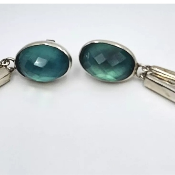 Steve Vaubel Sterling Silver Dangly Earrings - Picture 3 of 9
